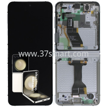 Samsung Z Flip 5 F731 Service Pack Display (Assembled) Weiß