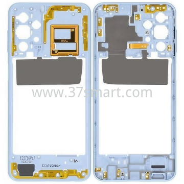 Samsung A23 5G 2022 A236 Service Pack Middle Cover Blau