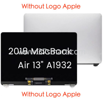MacBook Air A1932 Compatibile Rigenerate Lcd Display (Senza Logo Mela) Argento