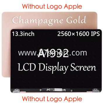 MacBook Air A1932 Compatible Regenerate Lcd Display (Without Logo Apple) Gold