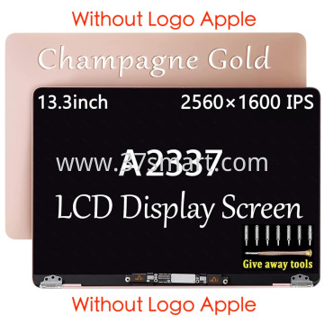 MacBook Air A2337 Compatible Regenerate Lcd Display (Without Logo Apple) Gold