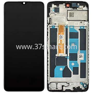 OPPO A40 2024, A40m 2024 Lcd+Touch+Frame Black