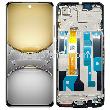 Realme C75 4G 2024 Lcd+Touch+Frame Black