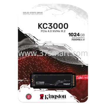 KINGSTON SSD NVMe KC3000 Gen 4.0 7000MB/s 1024GB