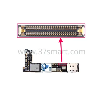 iPhone 12 Mini LCD FPC Connettore di LCD sulla Scheda Madre 50 Pin 2PCS Bulk
