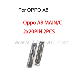 Oppo A8 Charge Port FPC Connector on Motherboard 2x20PIN 2PCS Bulk