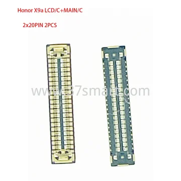 Honor X9a Charge Port FPC Connector, FPC LCD Connector 2x20PIN 2PCS Bulk