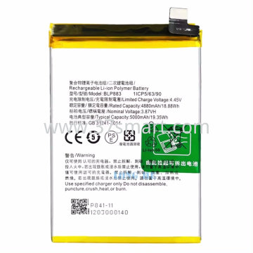 Realme 9 4G, BLP883 OEM Battery 5000mAh Bulk