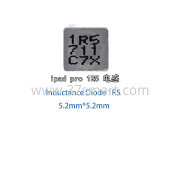 IPAD PRO 12.9'' 2017 Universal Coil Inductance Diode 1R5 5.2mm For IPAD Bulk