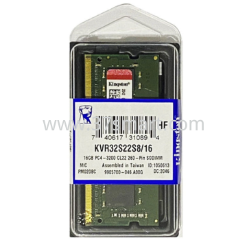 KINGSTON SO-DIMM 8GB DDR4 (3200MHz) CL22 Bulk 16GB