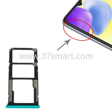 Redmi 10A 220233L2C  SIM Tray Green