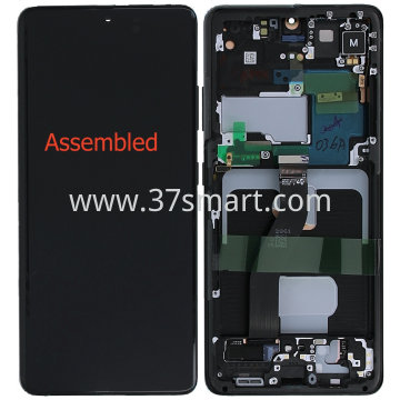 Samsung S21 Ultra 5G 2021 G998 Service Pack Display (Assembled) Black