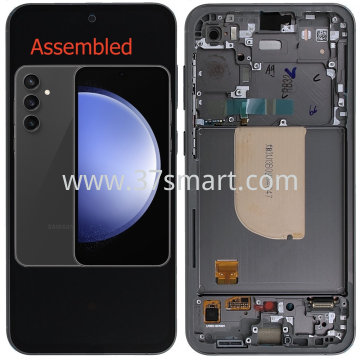 Samsung S23 FE 2023 S711 Service Pack Display (Assembled) Schwarz