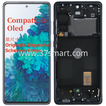 Samsung S20 FE G780 G781 Compatible Oled Lcd+Touch+Frame Black