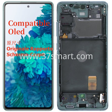 Samsung S20 FE G780 G781 Compatible Oled Lcd+Touch+Frame Verde