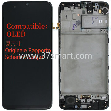 Samsung M31 2020 M315F Compatible Oled Lcd+Touch+Frame Schwarz