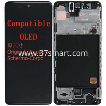 Samsung A51 2020 A515 OEM Oled Lcd+Touch+Frame Schwarz