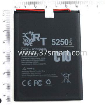 Universal Battery Cell C10 5250mAh 4.9x64x86mm Schüttgut