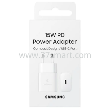 Samsung Wall Charger 15W, 2A, 1 x USB-C Bianco