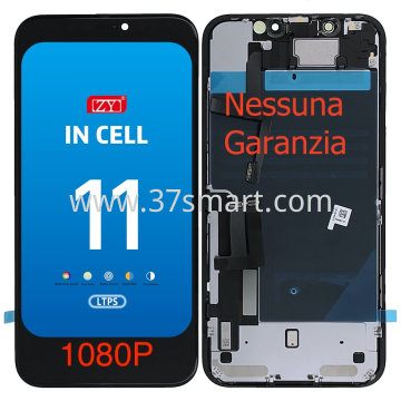 iPhone 11 ZY Incell Lcd+Touch 1080P (Factory Price, NO WARRANTY) Schwarz