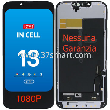 iPhone 13 ZY Incell Lcd+Touch 1080P (Factory Price, NO WARRANTY) Schwarz