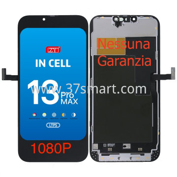 iPhone 13 Pro Max ZY Compatible Incell 1080P Lcd+Touch (Prezzo Fabbrica, NESSUNA GARANZIA) Nero