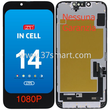 iPhone 14 ZY COF Incell Lcd+Touch (Factory Price, NO WARRANTY) Black