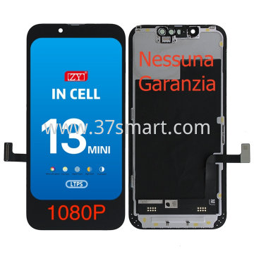 iPhone 13 Mini ZY Incell Lcd+Touch 1080P (Factory Price, NO WARRANTY) Black