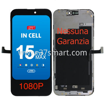 iPhone 15 Pro Max ZY Incell Lcd+Touch 1080P (Factory Price, NO WARRANTY) Black