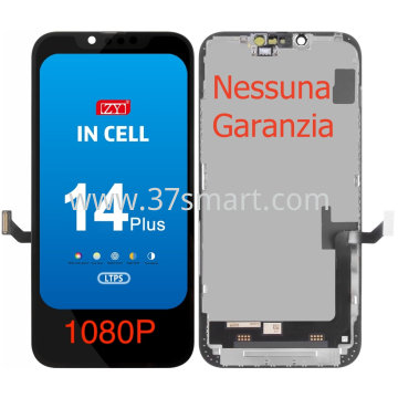 iPhone 14 Plus ZY Incell 1080P Lcd+Touch (Factory Price, NO WARRANTY) Black