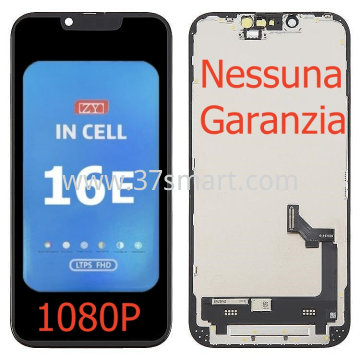 iPhone 16e ZY Incell 1080P Lcd+Touch (Factory Price, NO WARRANTY) Schwarz