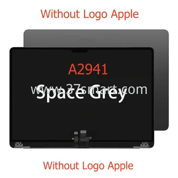 Macbook Air 15'' A2941 2023 Compatible Regenerate Lcd Display (Without Logo Apple) Schwarz