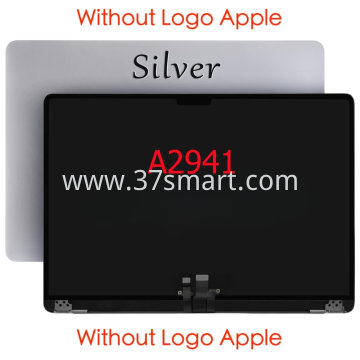 Macbook Air 15'' A2941 2023 Compatible Regenerate Lcd Display (Without Logo Apple) Silber