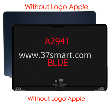 Macbook Air 15'' A2941 2023 Compatibile Rigenerate Lcd Display (Senza Logo Mela) Blu