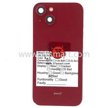 iPhone 13 Disassemble Cover Back+Flex Power Grado C (Attenzione Non Garanzia) Rosso