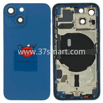 iPhone 13 Mini Disassemble Cover Back+Flex Power Grado B+ Blau