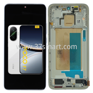 Xiaomi Poco F7 5G Service Pack Display Silber