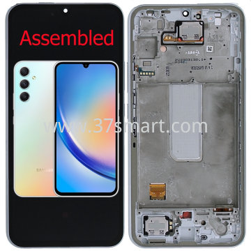 Samsung A34 5G 2023 A346 Service Pack Display (Assembled) Argento