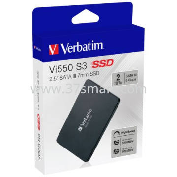 Verbatim SSD, SATA-III, 6.35cm (2.5''), Vi550 (R)560MB/s, (W)460MB/s 2TB