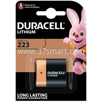 Duracell Batterie Lithium, CR-P2, 223, 6V Blase