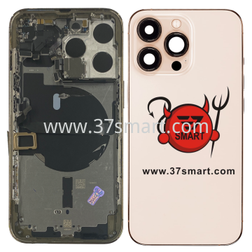 iPhone 13 Pro Cover Back Removed From Phone+Flex Complete Grad A Gold