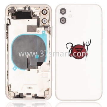 iPhone 11 Cover Back Smontato da Cellulare+Flex Completo Grad A Weiß