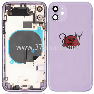 iPhone 11 Cover Back Smontato da Cellulare+Flex Completo Grad A Purple