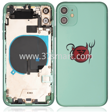 iPhone 11 Cover Back Smontato da Cellulare+Flex Completo Grado A Verde