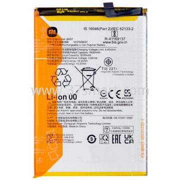 Redmi 13 Poco M6 4G BN5T OEM Batteria 5030mAh Bulk