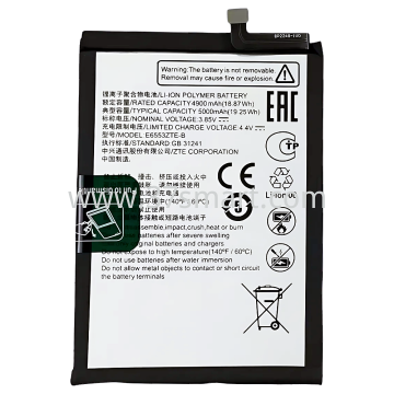 ZTE V50 Lite Axon 50 Lite E6553ZTE-B OEM Battery 5000mAh OEM