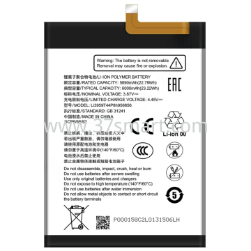 ZTE Blade A72 Li3959T44P8h956656 OEM Battery 6000mAh Schüttgut