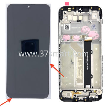 LG K41s 2020 LMK410EMW Display Disassemble+Frame Black