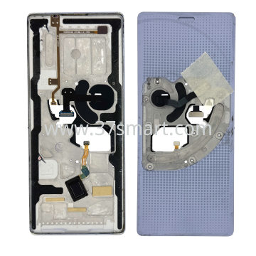 LG Wing 5G Disassembling The Large Screen Frame (Without The Screen) Blau