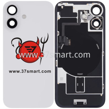 iPhone 16 Cover Back Smontato da Cellulare+Flex NFC Grado A Bianco